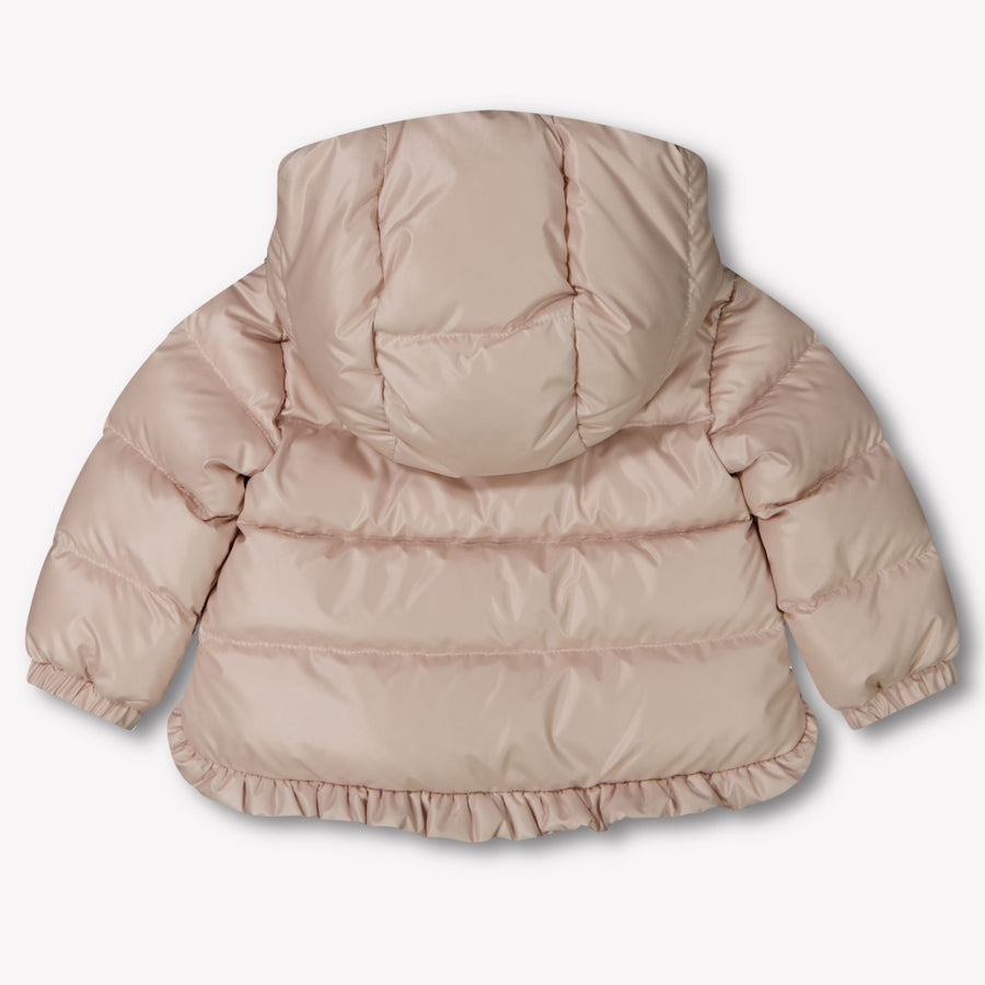 Moncler Tazui Baby Girls Jackets In Light Pink