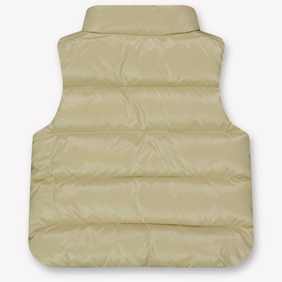 Moncler Bernard Baby Boys Body Warmer  Light Beige