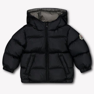 Moncler New Macaire Baby Jongens Winterjas In Zwart