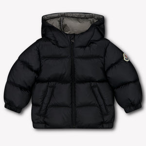 Moncler New Macaire Baby Boys Winter Jacket in Black