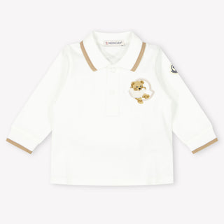 Moncler Baby Boys Polo  Offwhite
