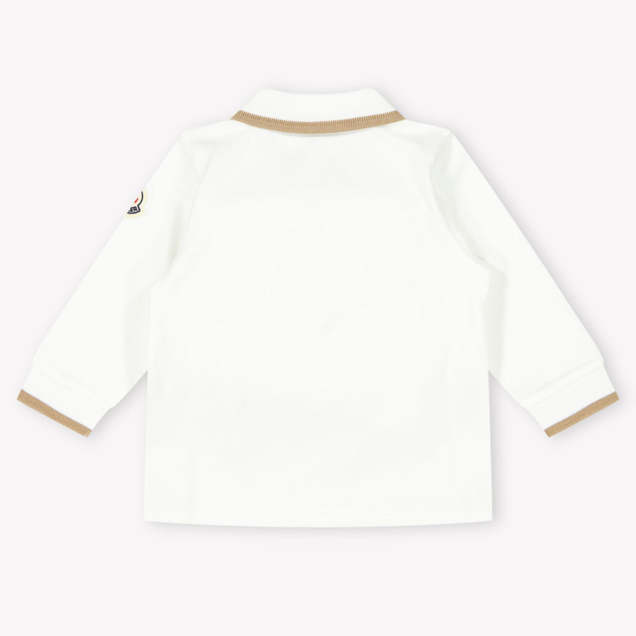 Moncler Baby Boys Polo  Offwhite