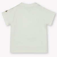 Moncler Baby Jongens T-Shirt In Off White