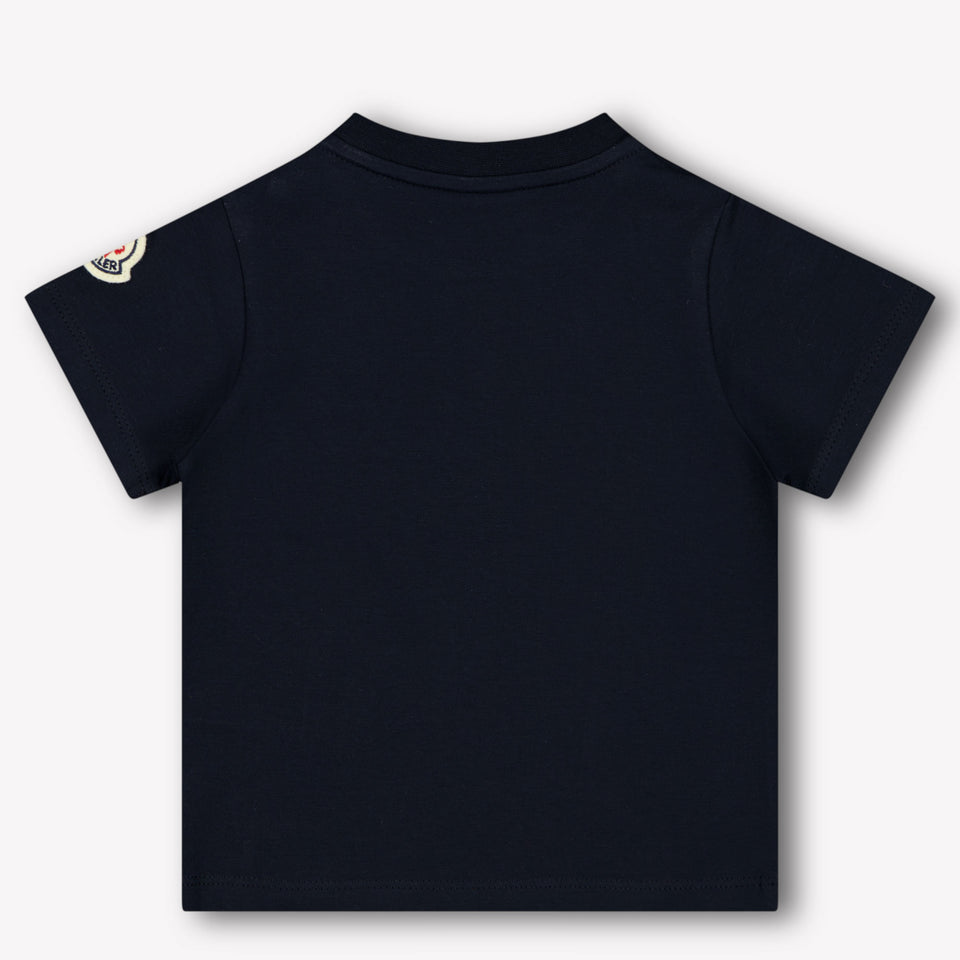 Moncler Baby Boys T-Shirt  Navy