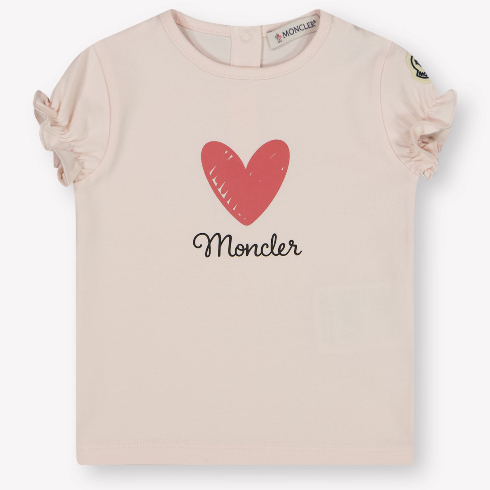 Moncler Baby Girls T-Shirt  Light Pink