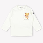 Moncler Baby Jongens T-Shirt In Off White