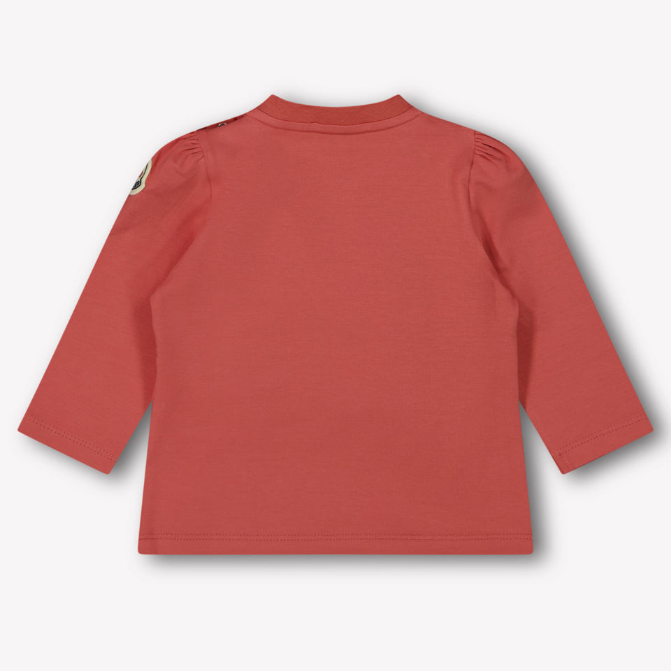 Moncler Baby Girls T-Shirt  Dark Pink