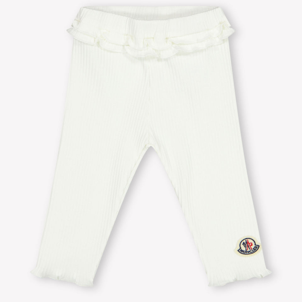 Moncler Baby Meisjes Legging In Off White