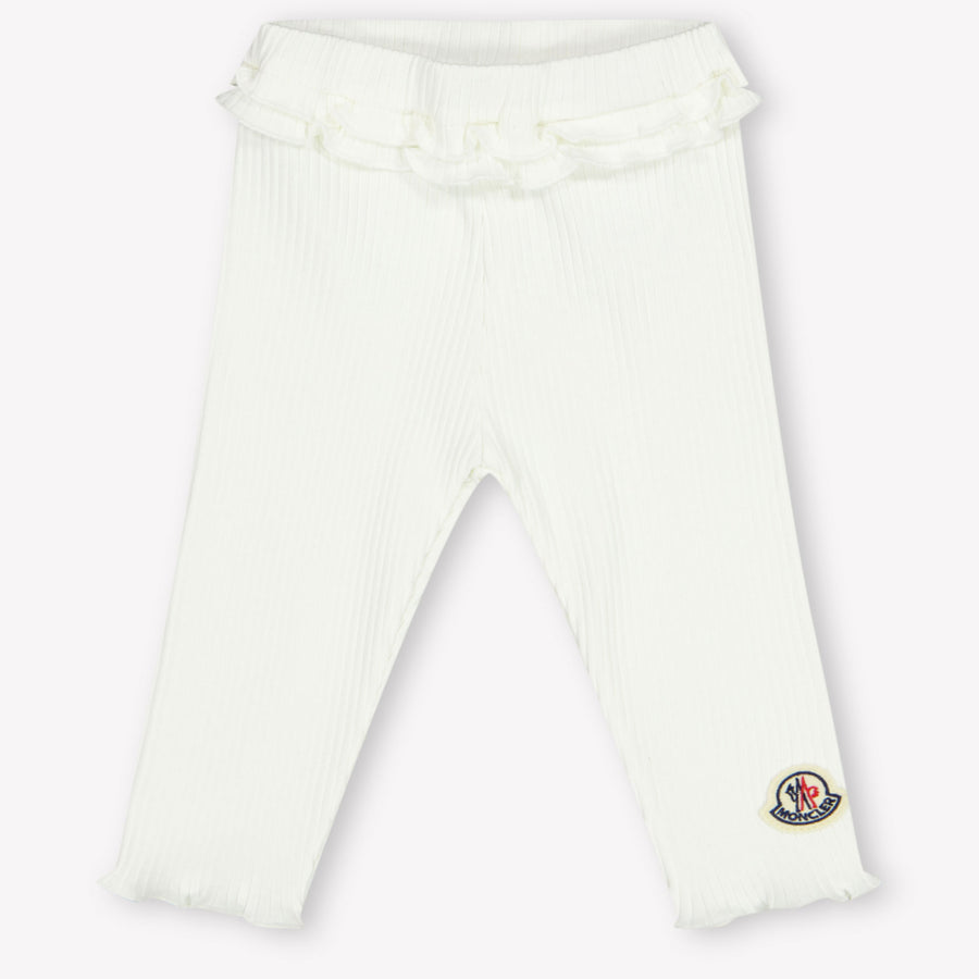 Moncler Baby Meisjes Legging In Off White