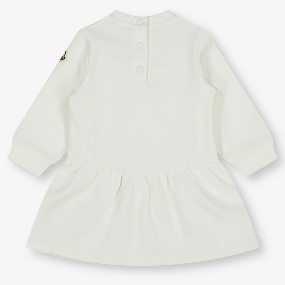 Moncler Baby Girls Dress  Offwhite