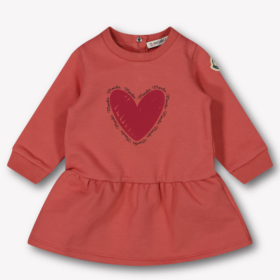 Moncler Baby Girls Dress  Dark Pink