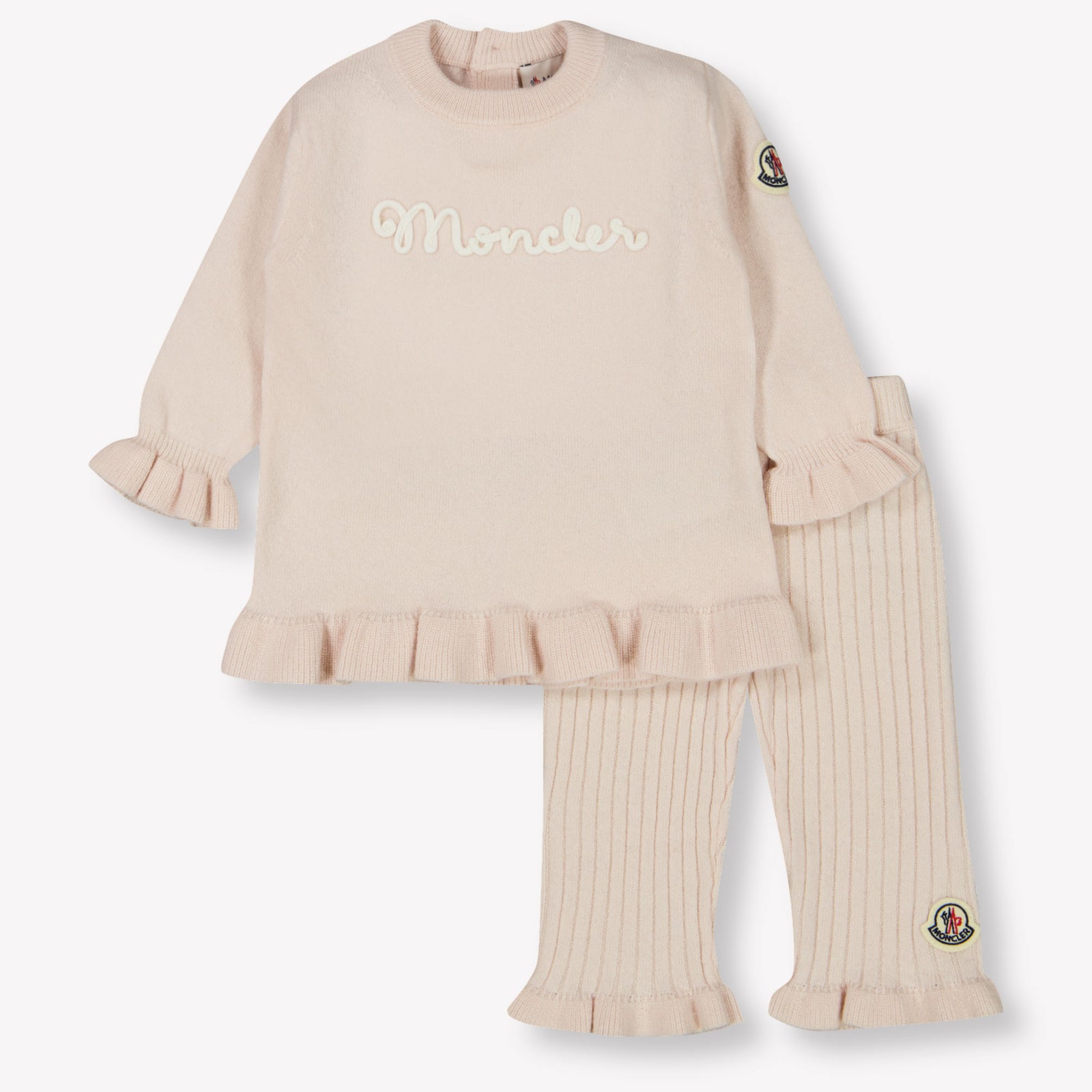 Moncler Baby Meisjes Setje In Licht Roze