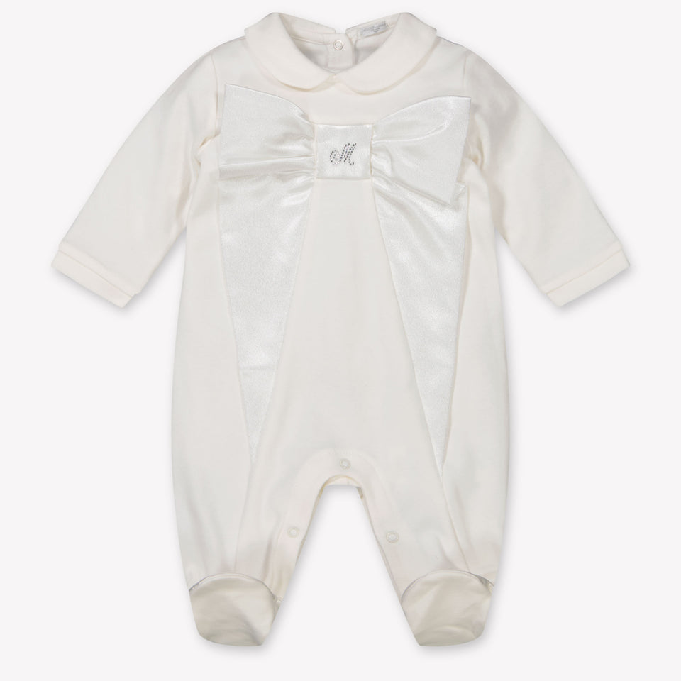 MonnaLisa Baby Meisjes Boxpakje in Off White