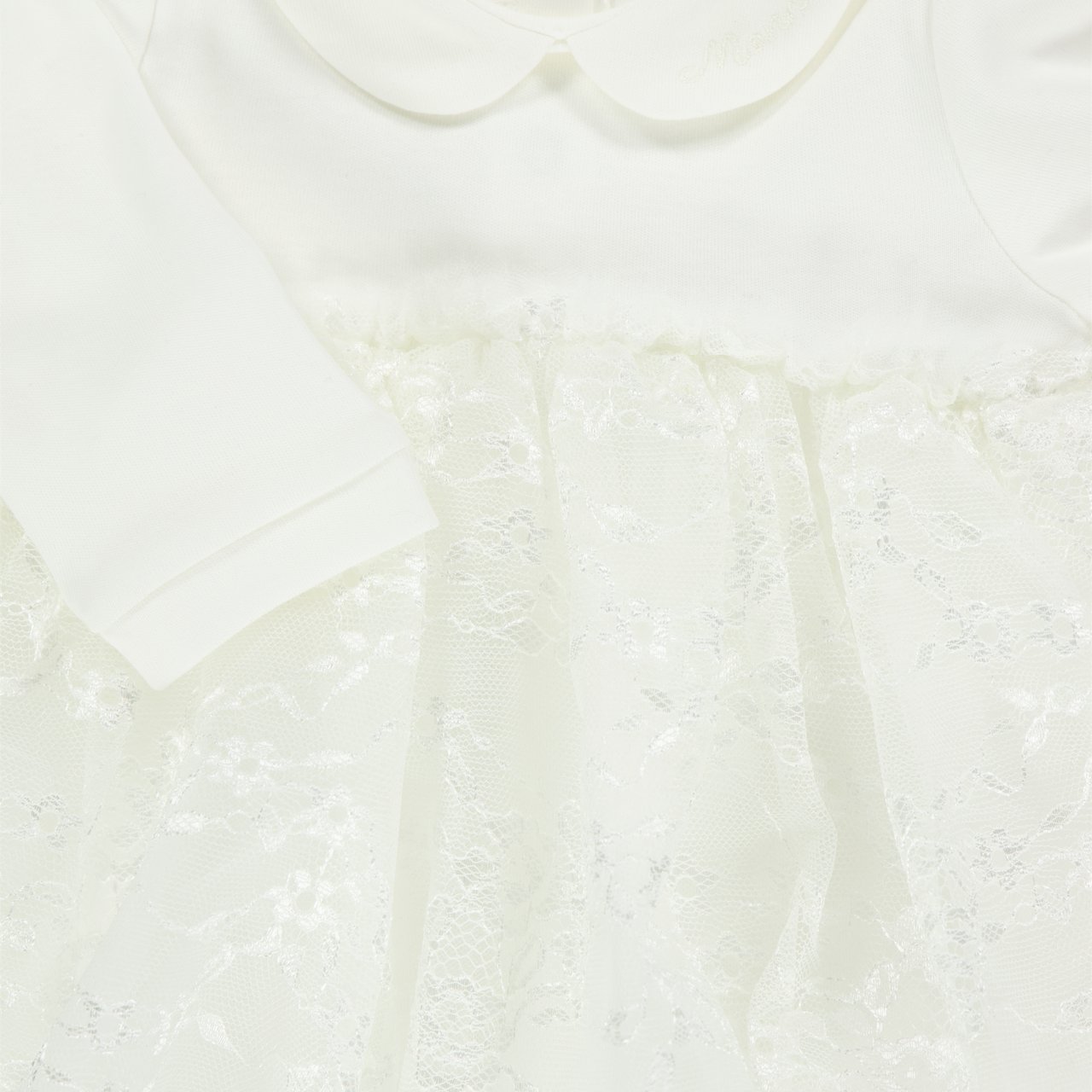 MonnaLisa Baby Meisjes Boxpakje in Off White