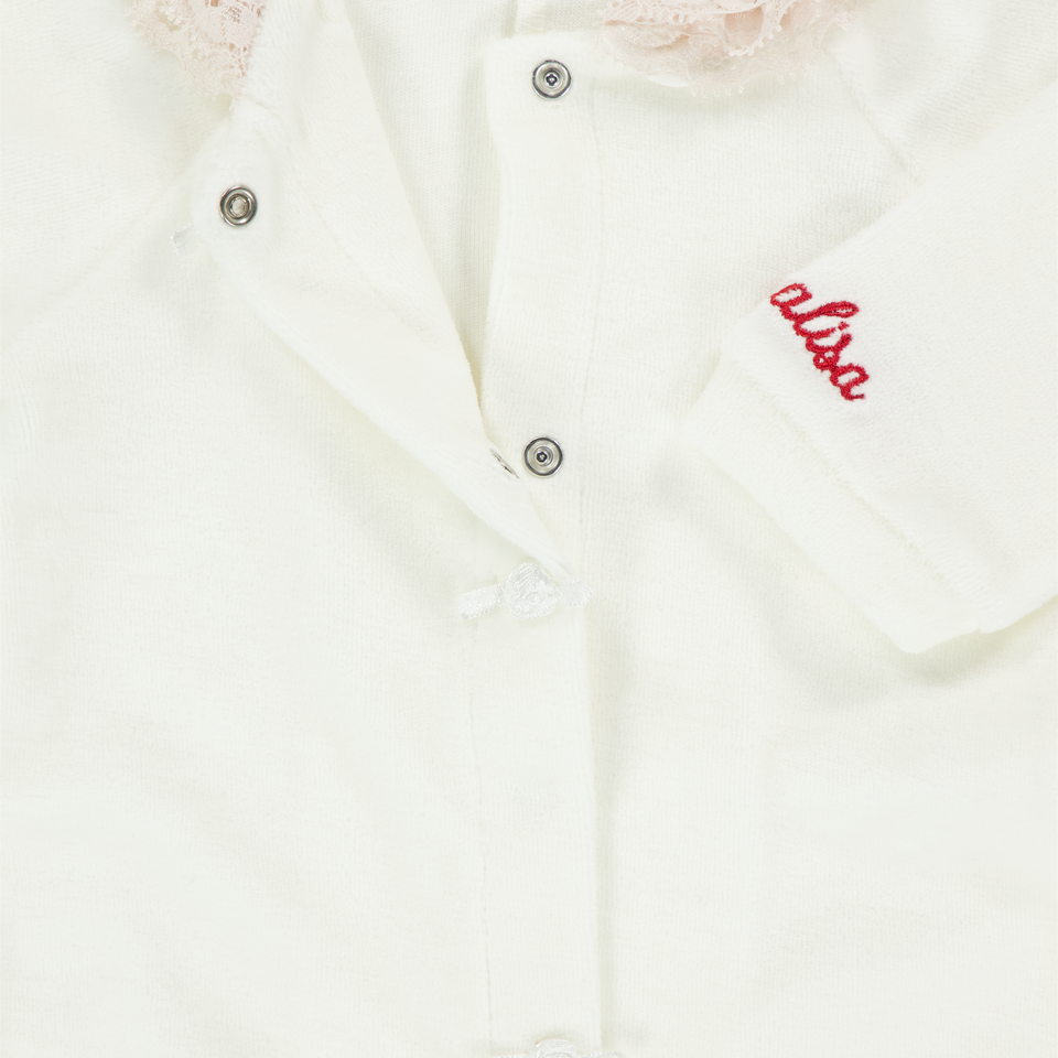 MonnaLisa Baby Meisjes Boxpakje in Off White
