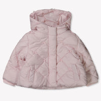 Monnalisa Baby Girls Winter Jacket  Light Pink