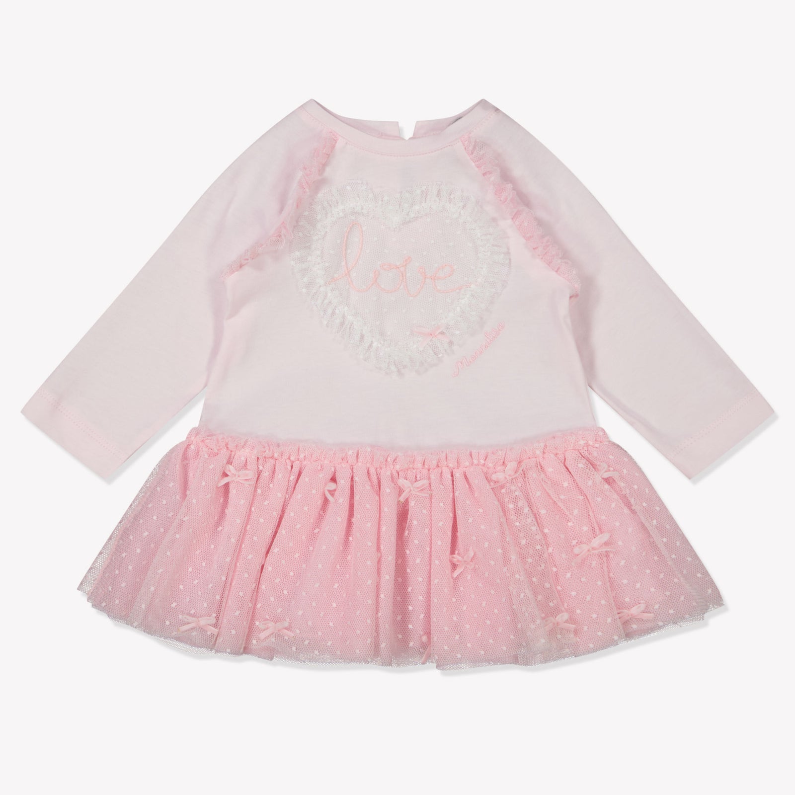 Monnalisa Baby Girls Dress  Light Pink