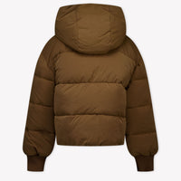 MonnaLisa Kinder Meisjes Winterjas in Bruin