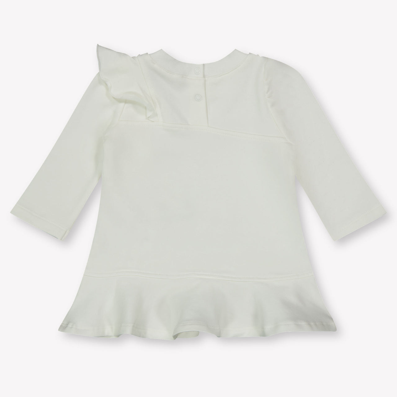 MonnaLisa Baby Meisjes Jurk in Off White