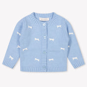 MonnaLisa Baby Meisjes Vest in Licht Blauw
