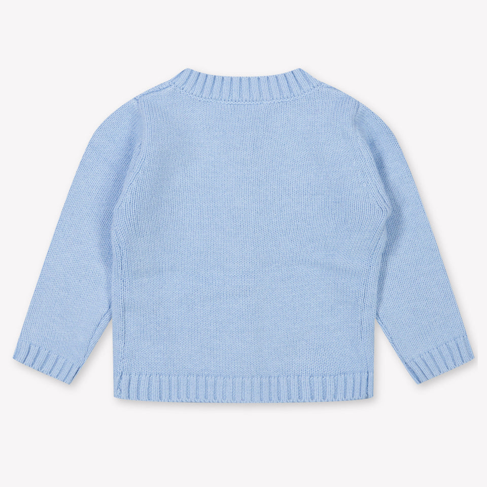 MonnaLisa Baby Meisjes Vest in Licht Blauw