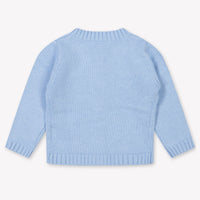 Monnalisa Baby Girls Vest  Light Blue