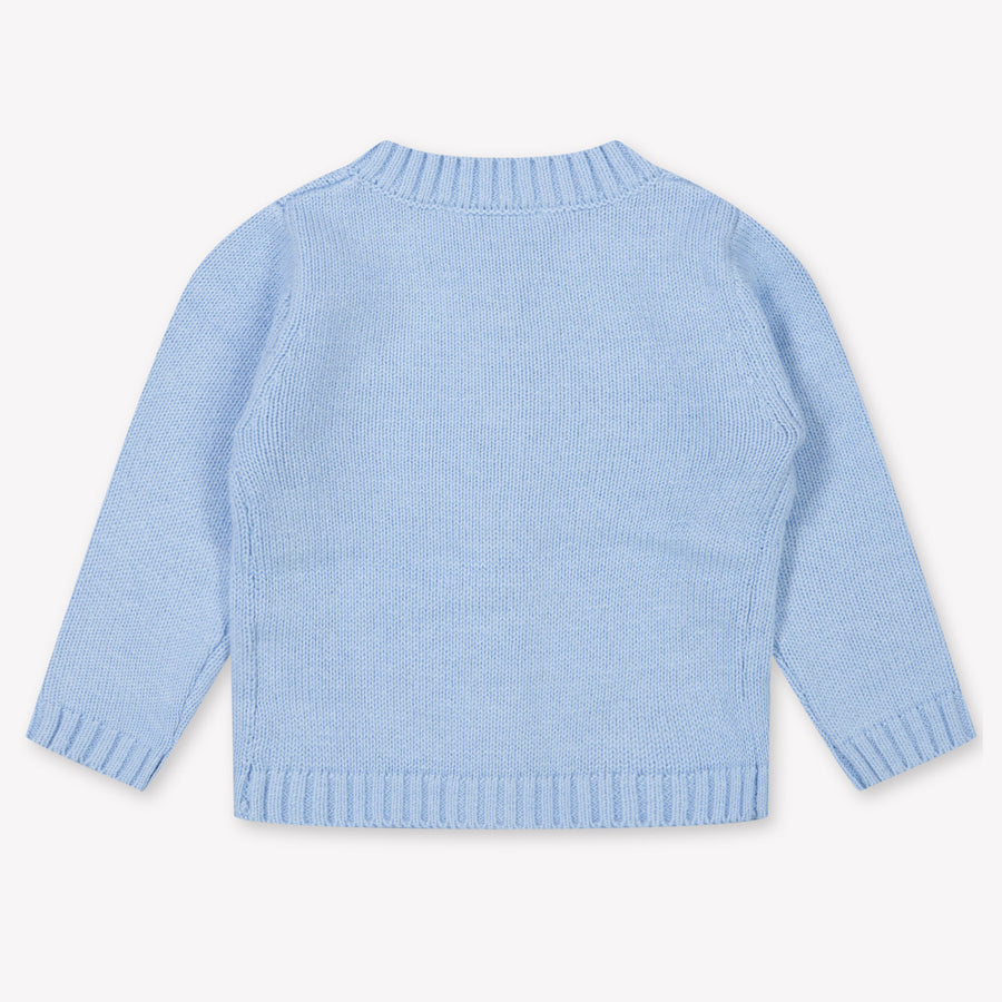 Monnalisa Baby Girls Vest  Light Blue