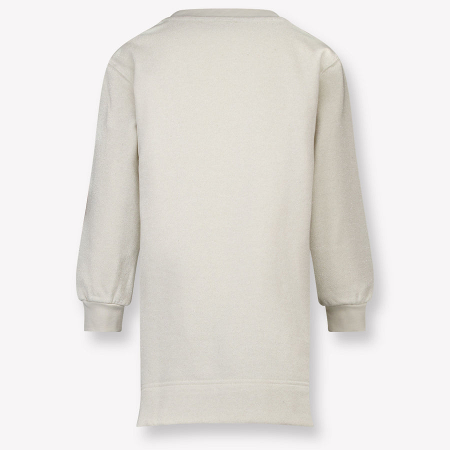 MonnaLisa Kinder Meisjes Jurk in Beige