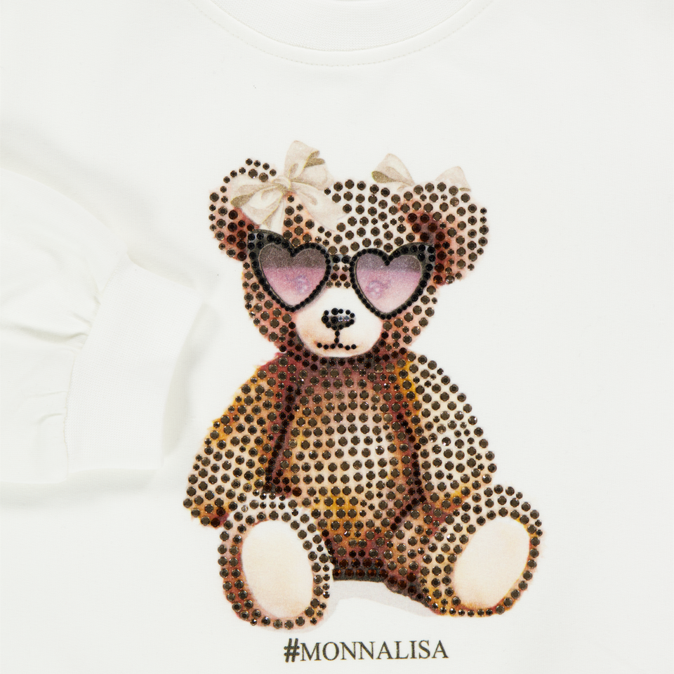 MonnaLisa Kinder Meisjes Jurk in Beige