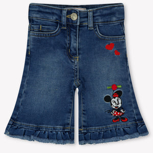Monnalisa Baby Girls Jeans  Blue