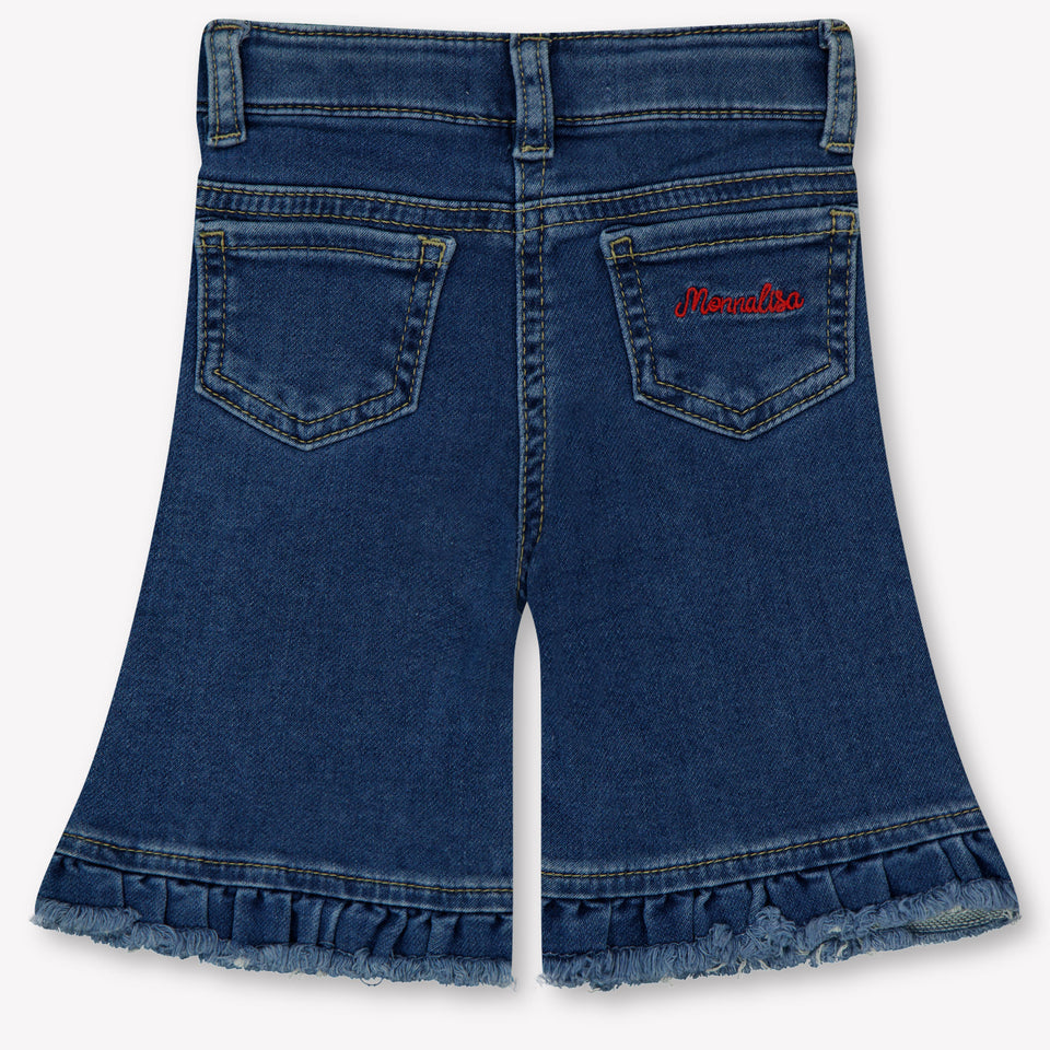 Monnalisa Baby Girls Jeans  Blue