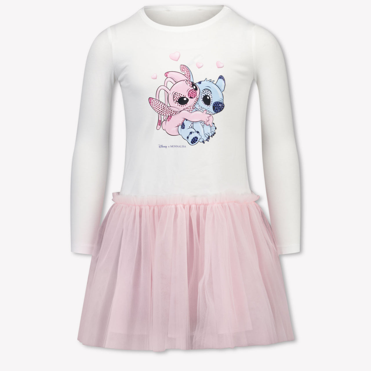 MonnaLisa Kinder Meisjes Jurk in Roze