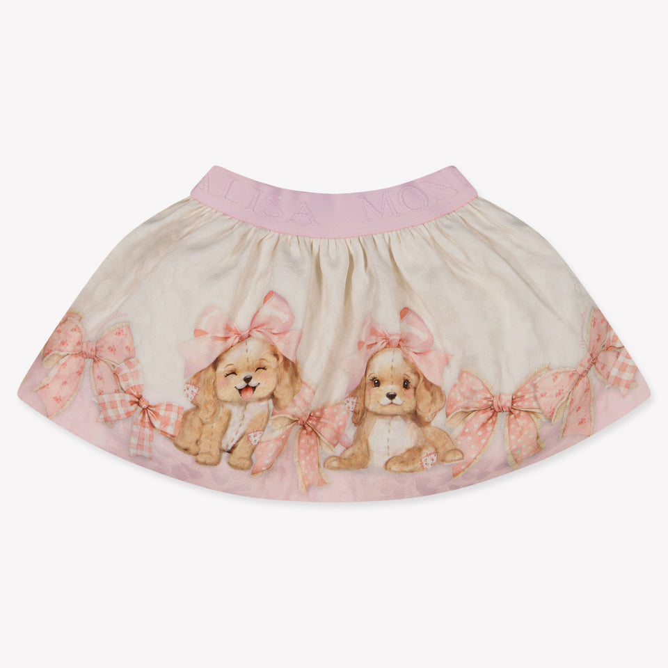 MonnaLisa Baby Meisjes Rokje in Licht Roze