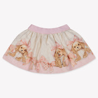 Monnalisa Baby Girls Skirt  Light Pink