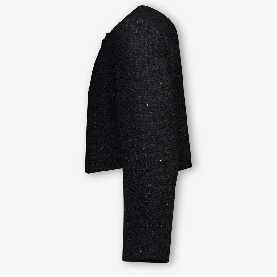 Monnalisa Kids Girls Jacket  Black