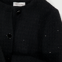 Monnalisa Kids Girls Jacket  Black