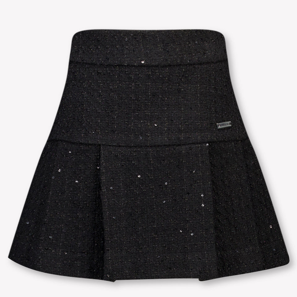 Monnalisa Kids Girls Skirt Black