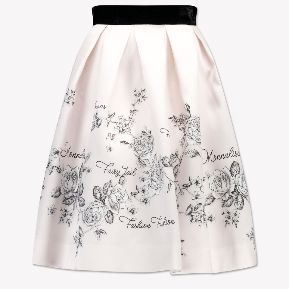 Monnalisa Kids Girls Skirt Light Pink