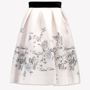 Monnalisa Kids Girls Skirt Light Pink