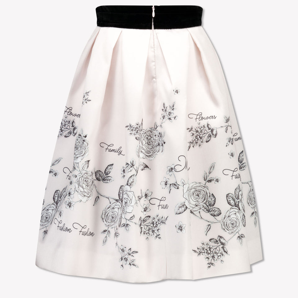 Monnalisa Kids Girls Skirt Light Pink