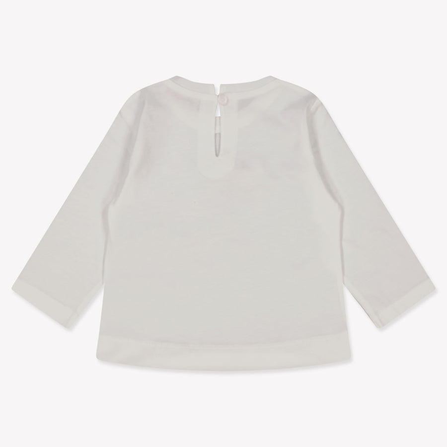 Monnalisa Baby Girls T-Shirt  Offwhite