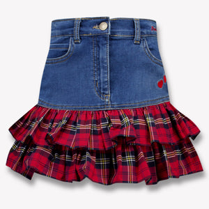 MonnaLisa Kinder Meisjes Rokje in Jeans