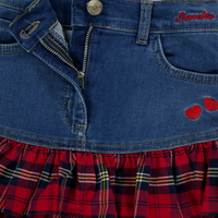 MonnaLisa Kinder Meisjes Rokje in Jeans
