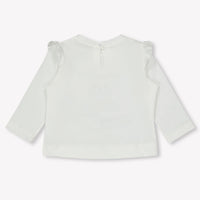 Monnalisa Baby Girls T-Shirt  Offwhite