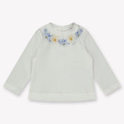Monnalisa Baby Girls T-Shirt  Offwhite
