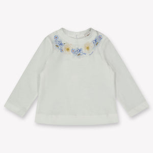 Monnalisa Baby Girls T-Shirt  Offwhite