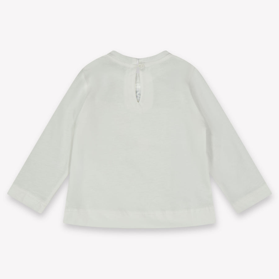 Monnalisa Baby Girls T-Shirt  Offwhite