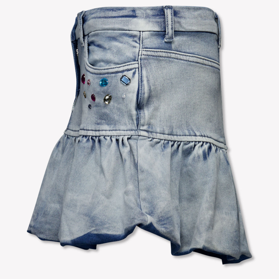 Monnalisa Kids Girls Skirt Jeans
