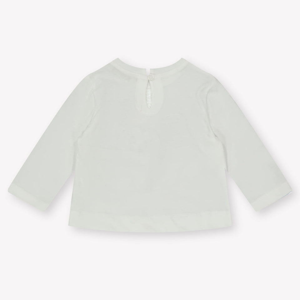 Monnalisa Baby Girls T-Shirt  Offwhite