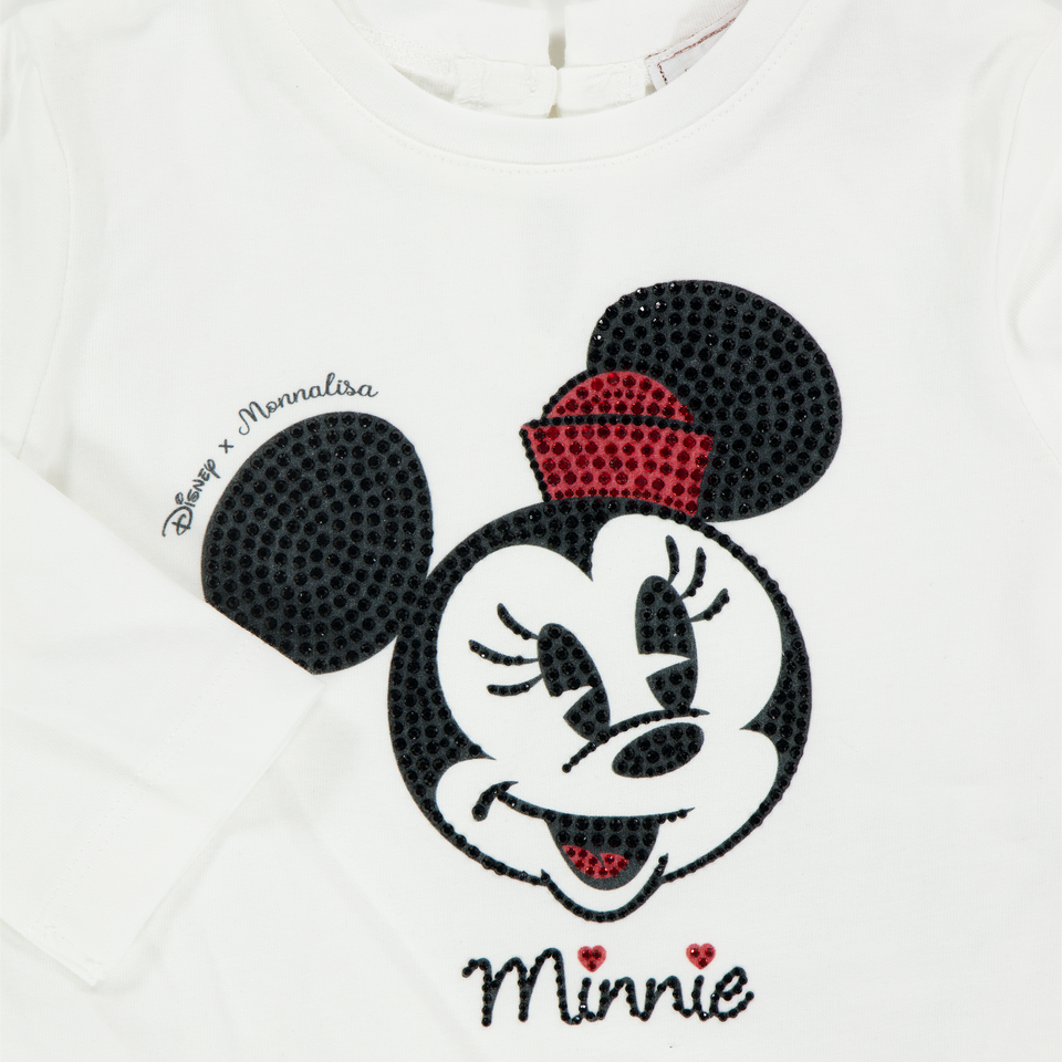 Monnalisa Baby Girls T-Shirt  Offwhite